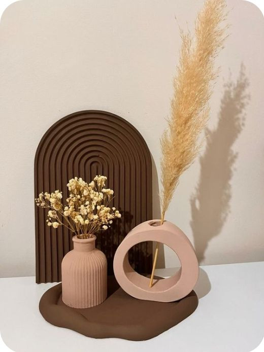 نیم ست دکوری مینیمال از جنس پودر سنگ مصنوعی